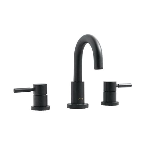 Our widespread faucets have three separate pieces—two handles and a spout—to fit sinks or vanity tops with three holes that are at least six inches apart. Avanity Positano Matte Black 2-Handle Widespread ...