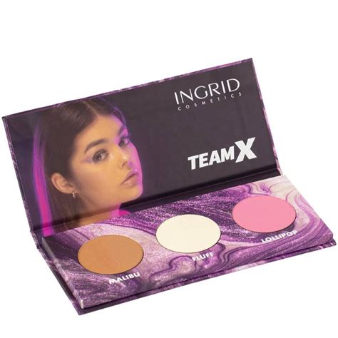 Ingrid Cosmetics Ingrid X Team X Paleta Do Konturowania Twarzy