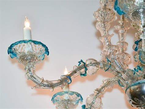 Rare And Unusual Venetian Glass Chandelier Venetian Glass Glass