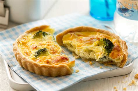 Mini Ham Broccoli And Cheese Quiches Tesco Real Food