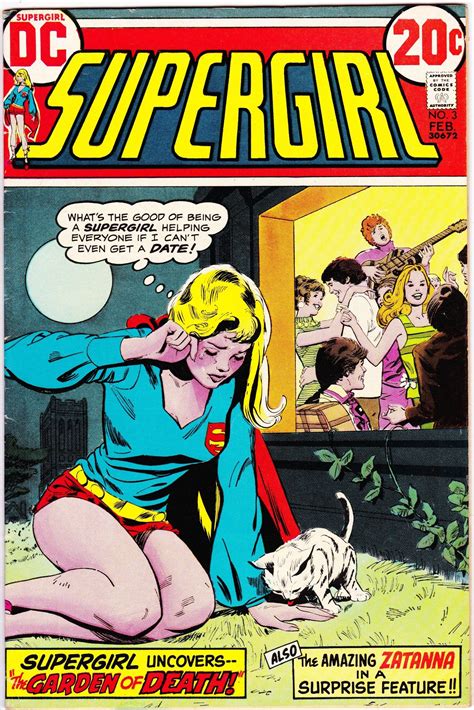 Supergirl 3 1st Series 1972 February 1973 Dc Comics Etsy In 2020