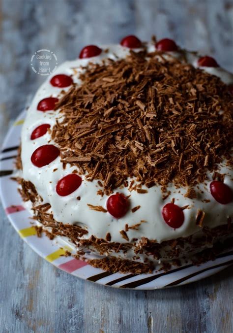 Happy birthday my husband, i love you! Eggless Black Forest Cake | Birthday Celebration Cakes ...