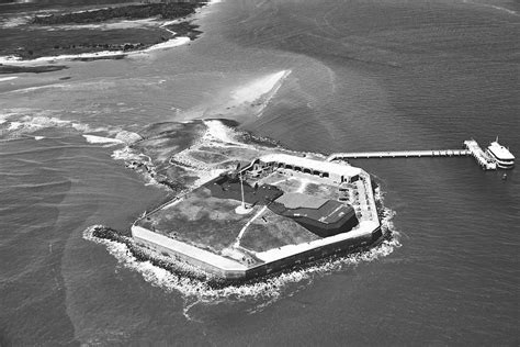 Aerial View Of Fort Sumter Photograph By Mountain Dreams Fine Art America