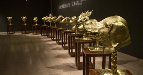 Ai Weiwei Zodiac Heads Exhibition At Phoenix Art Museum