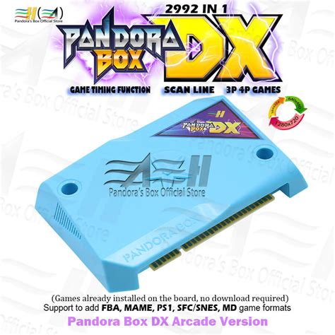2020 Pandora Box Dx 3000 In 1 Arcade Jamma Board Pandoras Toy Box