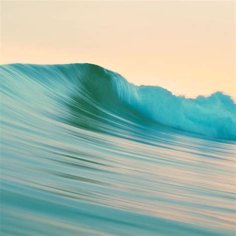 Green Ocean Wave Landscape Ipad Wallpapers Free Download