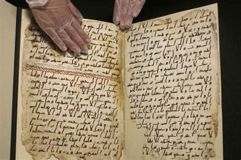 A Find In Britain Quran Fragments Perhaps As Old As Islam Aquila Style