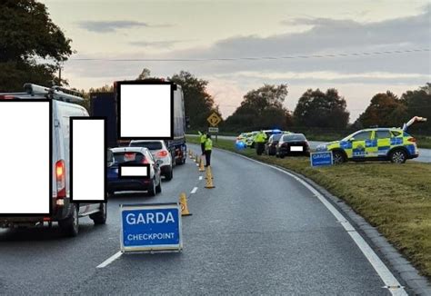 Six L Drivers Have Cars Seized At Checkpoint Between Naas And Newbridge