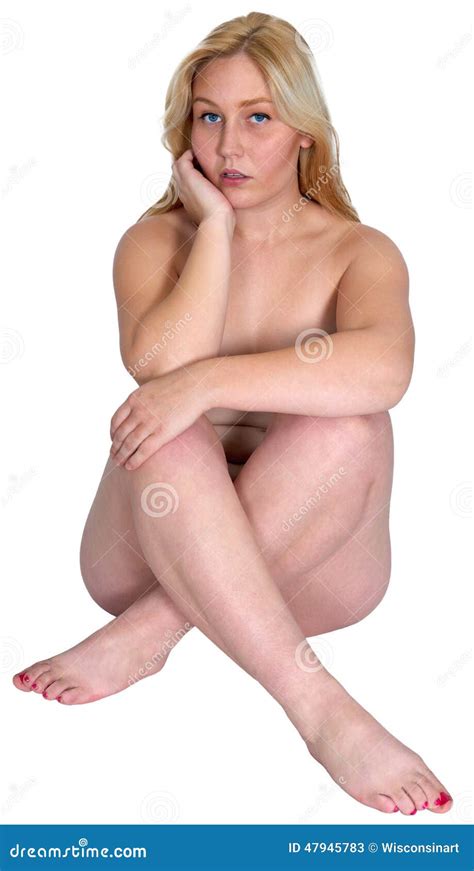 Plus Size Nude Woman Isolated Stock Image Image Of Free Nude Porn Photos
