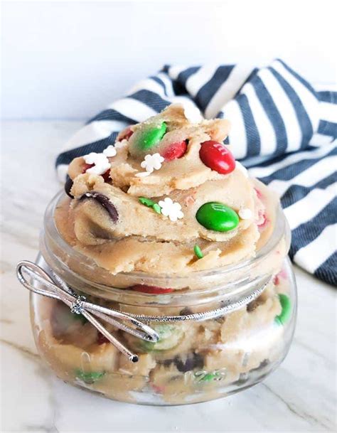 The santa cookie recipe from gooseberry patch's christmas in the country is very similar to the i mean what christmas is complete without cookie cutters? Best Edible Cookie Dough: Holiday Gift Recipe | Erhardts Eat