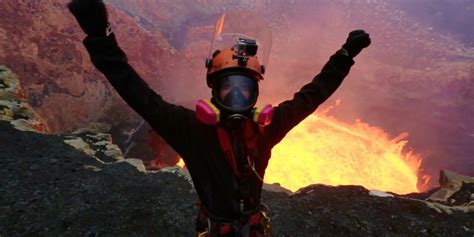 Daredevil Descends Into Volcano Askmen