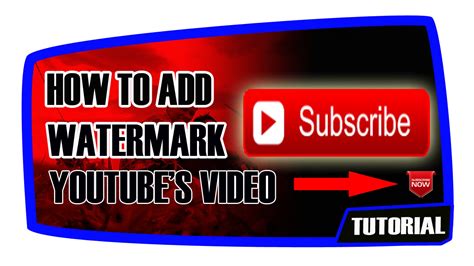 How To Add Watermark In Youtube Video Ide Edi