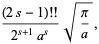 Notes on proving these integrals: Gaussian Integral -- from Wolfram MathWorld