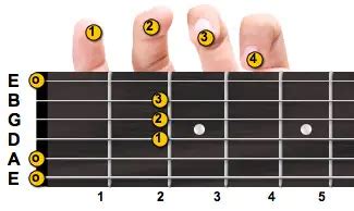 Guitar Fingering Explained Learn Guitar Chords Fingering Chorder Com