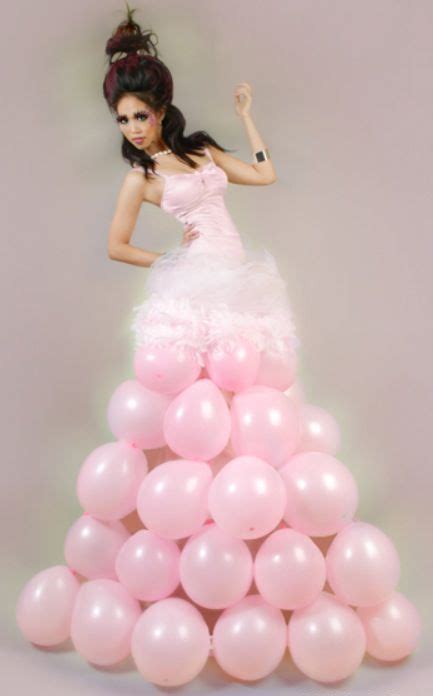 Dressesmadeoutofflowers Balloon Dress Balloon Fashion Erofound