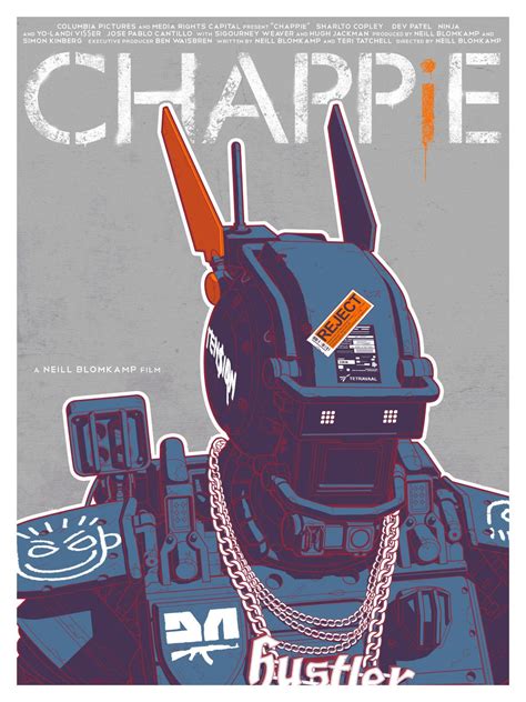 Chappie Poster Created By Tim Anderson Part Of The Poster Posses