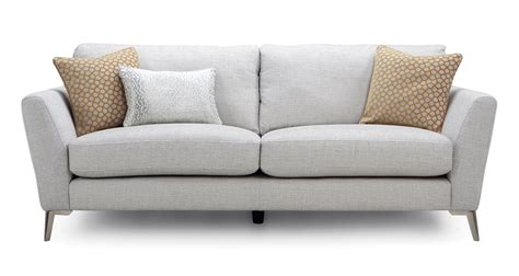 Dfs right hand facing 2 seater corner sofa marley with its contemporary fabric, commodious design and deep padded cushions, the olwen is ideal dfs left hand facing 2 seater corner sofa revive fabric. Libby Plain 3 Seater Sofa | DFS