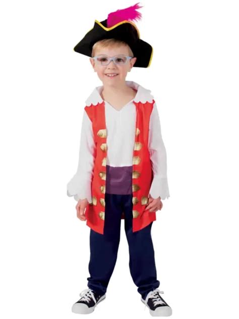 Captain Feathersword Pirate The Wiggles Book Week Child Boys Costume 3
