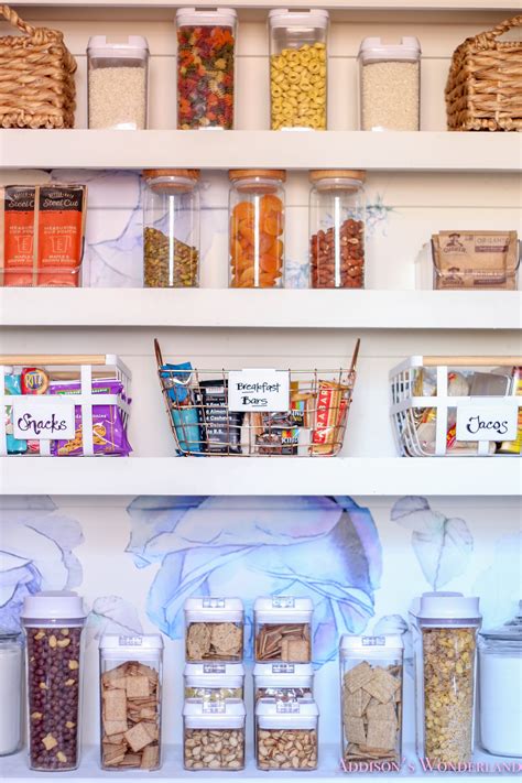 Pantry Organization Ideas from Our Colorful New Pantry!