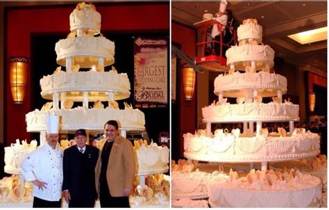 【世界一大きいウェディングケーキ】重量6トン越え！？ 世界最大のウェディングケーキとは？ 【ギネス認定】