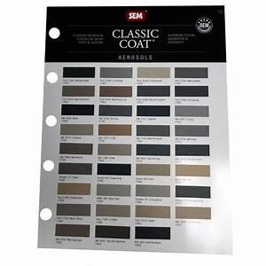 Sem Classic Coat Color Chart R E Paint Supply