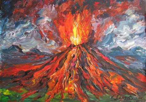 Die welt bietet ihnen aktuelle news, bilder, videos & informationen zu vulkanausbrüche. Vulkan - Landschaft, Malerei, Vulkan von Valeri Lanski ...