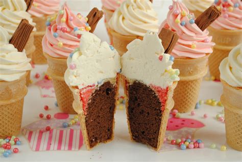 How To Make Ice Cream Cone Cupcakes — Custom Cake Classes