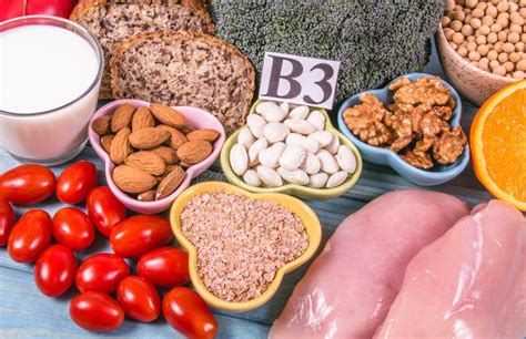 Nutritious Ingredients And Products Containing Vitamin B3 Pp Niacin