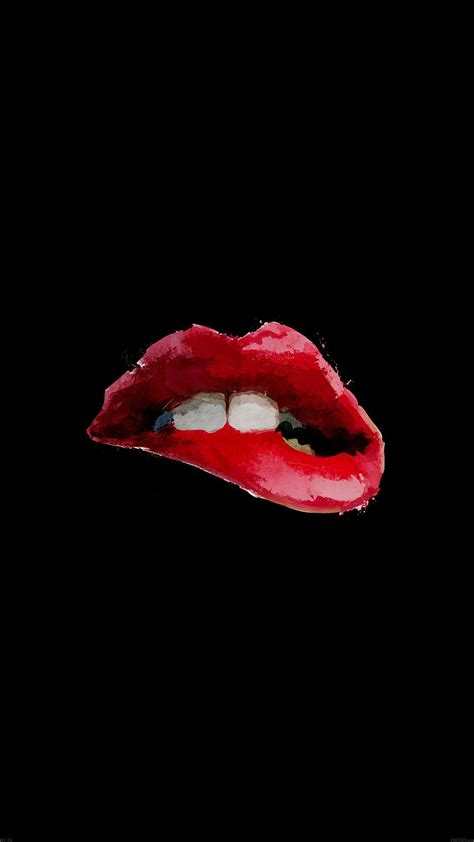 Dark Red Lips Wallpapers Wallpaper Cave