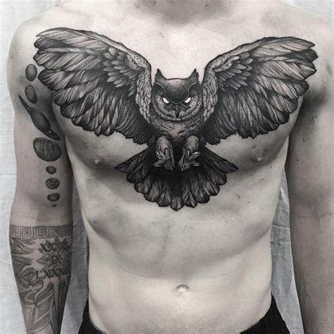 125 Best Owl Tattoos For Men Cool Designs Ideas 2020
