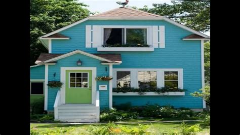 Desain Rumah Minimalis Cat Biru Kombinasi Warna Cat Rumah Biru Laut