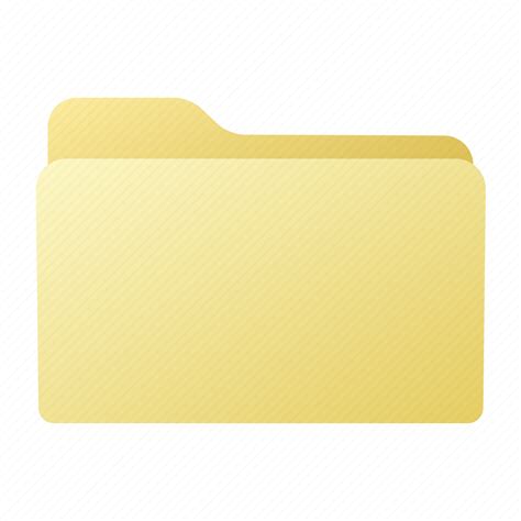Closed File Folder Yellow Icon Download On Iconfinder