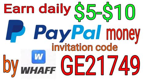 Maybe you would like to learn more about one of these? Earn Free Paypal Money - Free Paypal Money App - $5 Everday Make Money App ! - YouTube