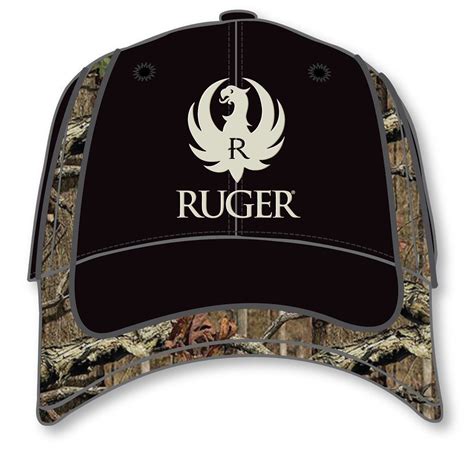 Ruger Camo Trim Camouflage Usa Army Adjustable Baseball Style Hat Cap