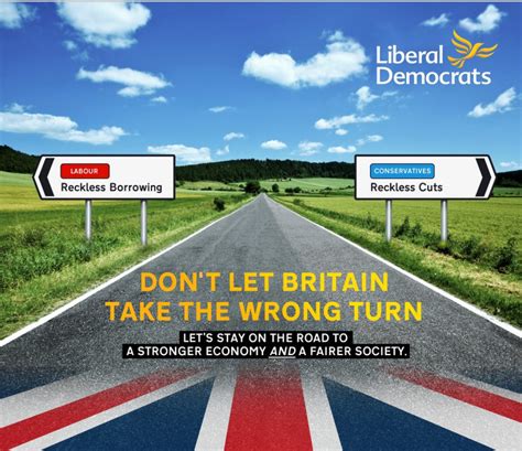 General Election 2015 Liberal Democrats Parody Tories With Election Poster