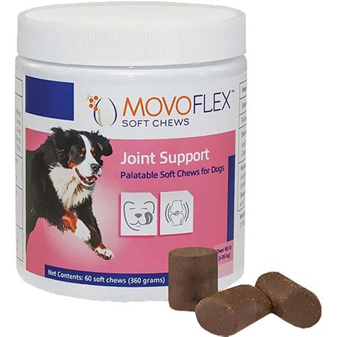 Movoflex Joint Support Soft Chews For Large Dogs Over 80lbs By Virbac