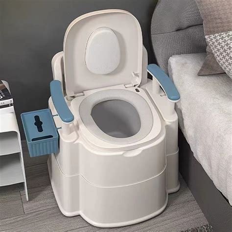 Mobile Portable Toilet Elderly Pregnant Women Adult Toilet Bowl Arinola