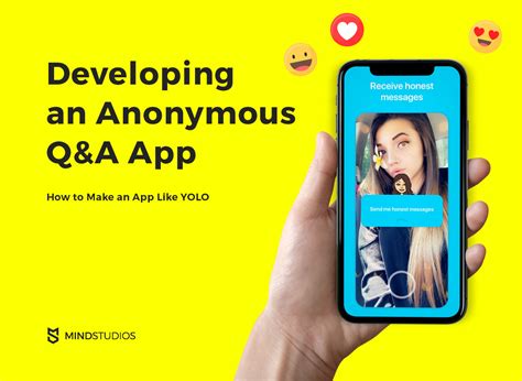 Click the button or scan the qr code below to download yolo: How to Create an Anonymous Questions App Like YOLO - Mind Studios