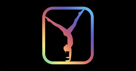 Gymnastics Logo Gymnastics Posters And Art Prints Teepublic