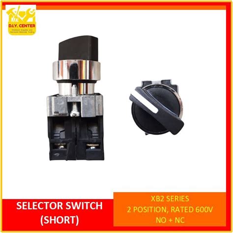 Selector Switch 2 Positions 1no 1nc 22mm 1224vdc 220vac