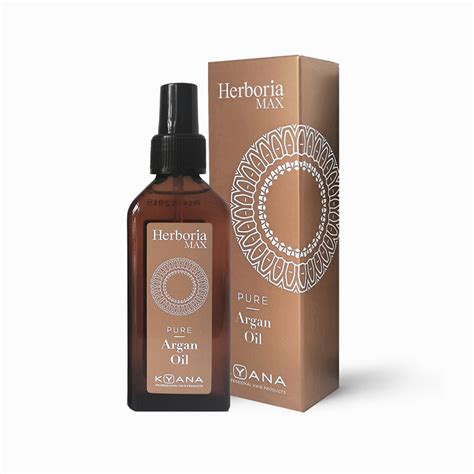 Kyana Herboria Max Argan Oil Set 2 Shampoo 250ml Argan Oil 100ml T Biofriendly Hairbrush