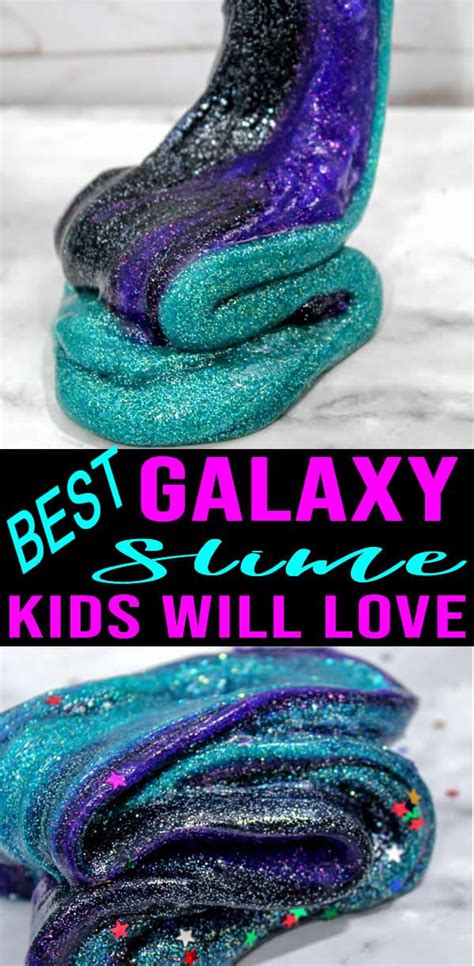 Diy Galaxy Slime Galaxy Slime Diy Galaxy Slime Homemade Galaxy Slime