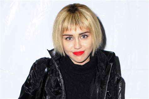 Miley Debuts A Surprising New Do And We Think We Know Why Teen Vogue