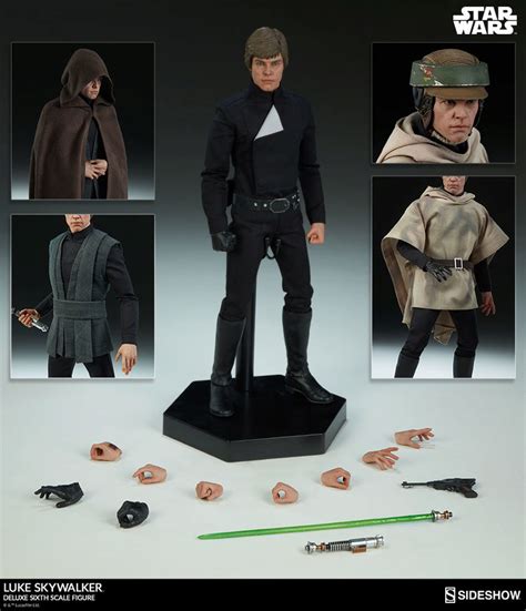 Sideshow Collectibles Luke Skywalker Rotj Deluxe 16 Figure