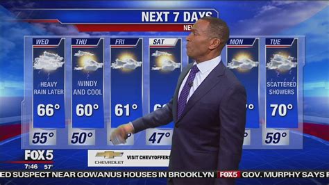 Wednesday October 16 2019 Weather Forecast Fox 5 New York