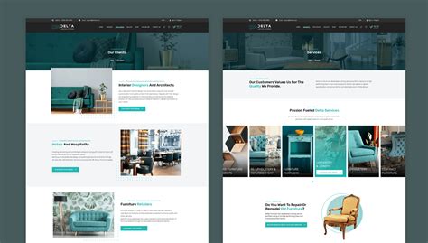 Find & download free graphic resources for furniture logo. Delta Furniture Website Design on Behance