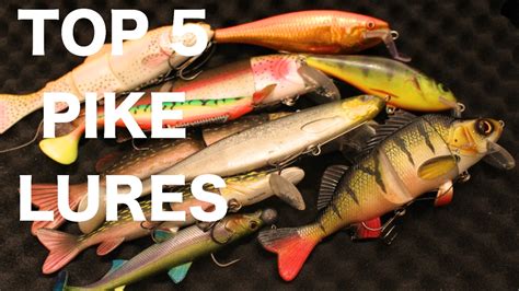 Top 5 Pike Fishing Lure Youtube