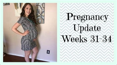 Pregnancy Weeks 31 34 Growth Classes And Showers Youtube