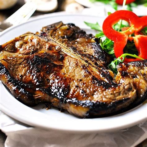 Preheat grill for high heat. T-bone Steak Marinated In Coffee And Soy Sauce via @feedfeed on https://thefeedfeed.com ...