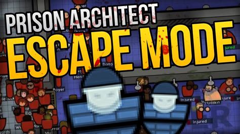 Can you escape the prison? RIOT, RIOT, RIOT! - Prison Architect Escape Mode ★ Escape ...